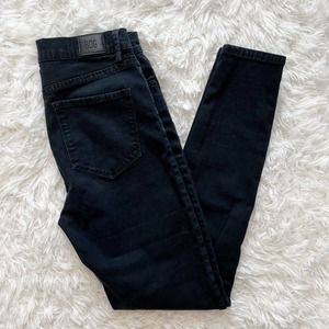 BDG Urban Outfitters Women's Jeans 27 Twig High-Rise Black Stretch Denim Skinny